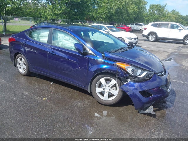 2013 Hyundai Elantra Gls მანქანა იყიდება აუქციონზე, vin: 5NPDH4AE5DH251097, აუქციონის ნომერი: 45785282