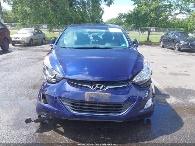 2013 Hyundai Elantra Gls მანქანა იყიდება აუქციონზე, vin: 5NPDH4AE5DH251097, აუქციონის ნომერი: 45785282