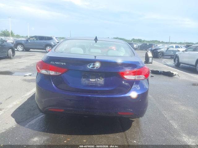 2013 Hyundai Elantra Gls მანქანა იყიდება აუქციონზე, vin: 5NPDH4AE5DH251097, აუქციონის ნომერი: 45785282