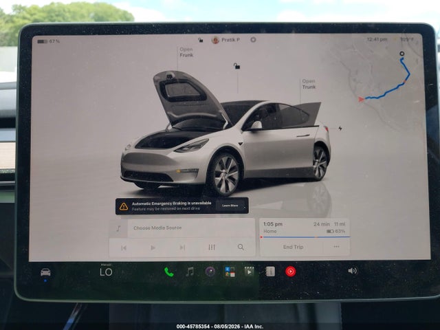 45785354 :رقم المزاد ، 7SAYGDEE3PF863593 vin ، 2023 Tesla Model Y Awd/long Range Dual Motor All-wheel Drive مزاد بيع