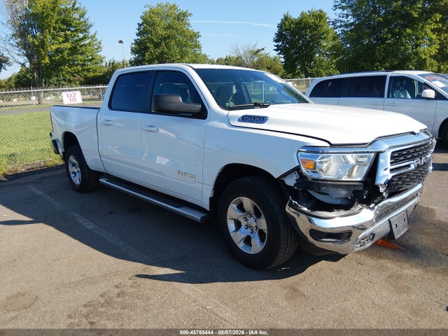 Продаж на аукціоні авто 2022 Ram 1500 Big Horn  4x4 6'4 Box, vin: 1C6RRFMG2NN379575, номер лоту: 45785444