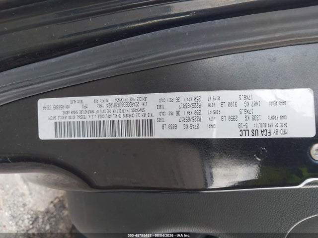 2018 Dodge Grand Caravan Gt მანქანა იყიდება აუქციონზე, vin: 2C4RDGEG0JR281024, აუქციონის ნომერი: 45785457