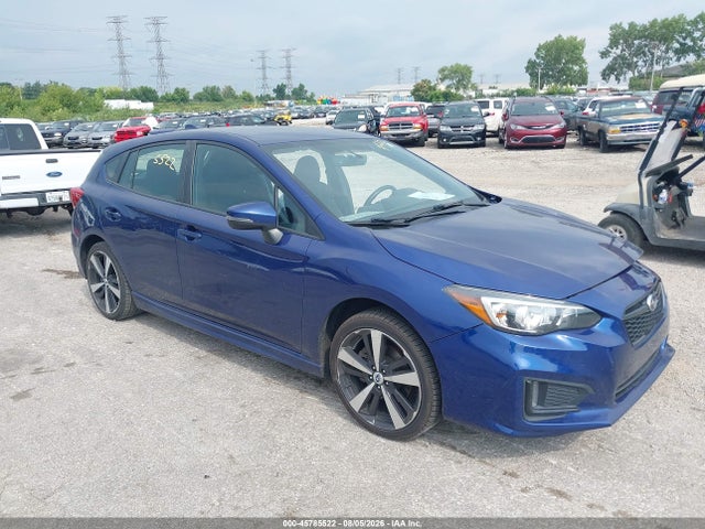 Aukcja sprzedaży 2017 Subaru Impreza 2.0i Sport, vin: 4S3GTAK63H3725986, numer aukcji: 45785522