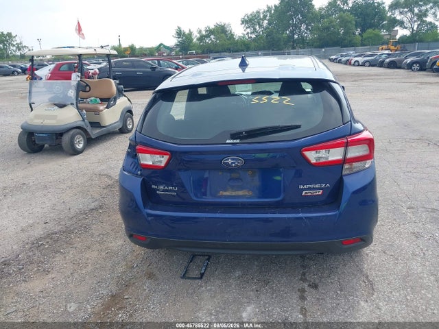 Aukcja sprzedaży 2017 Subaru Impreza 2.0i Sport, vin: 4S3GTAK63H3725986, numer aukcji: 45785522