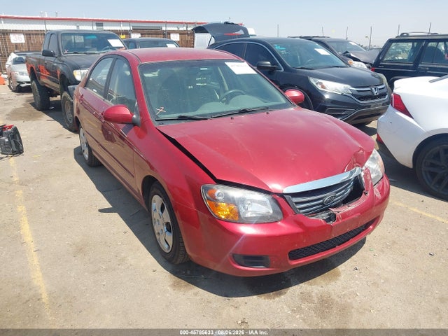 Продаж на аукціоні авто 2009 Kia Spectra Ex, vin: KNAFE221895634098, номер лоту: 45785633