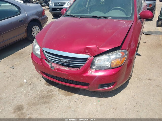 Aukcja sprzedaży 2009 Kia Spectra Ex, vin: KNAFE221895634098, numer aukcji: 45785633