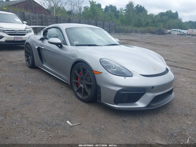 2022 Porsche 718 Cayman Gt4 მანქანა იყიდება აუქციონზე, vin: WP0AC2A89NS275230, აუქციონის ნომერი: 45785642