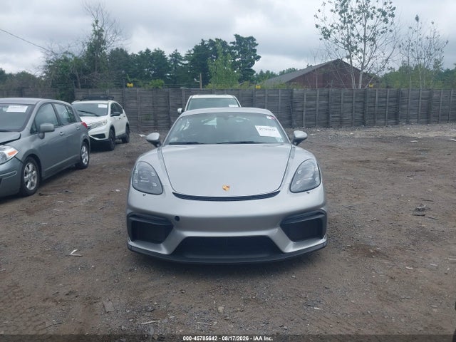 2022 Porsche 718 Cayman Gt4 მანქანა იყიდება აუქციონზე, vin: WP0AC2A89NS275230, აუქციონის ნომერი: 45785642