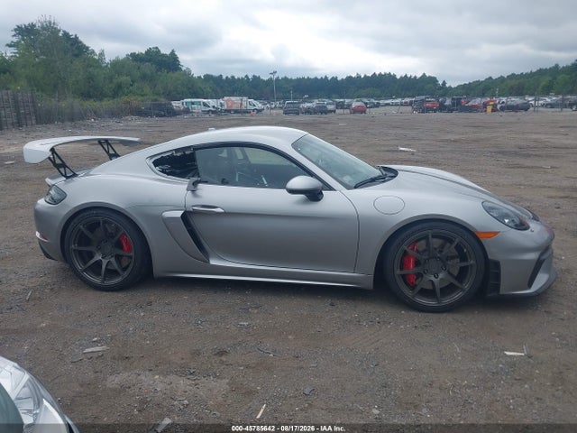 2022 Porsche 718 Cayman Gt4 მანქანა იყიდება აუქციონზე, vin: WP0AC2A89NS275230, აუქციონის ნომერი: 45785642