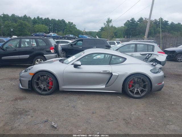2022 Porsche 718 Cayman Gt4 მანქანა იყიდება აუქციონზე, vin: WP0AC2A89NS275230, აუქციონის ნომერი: 45785642