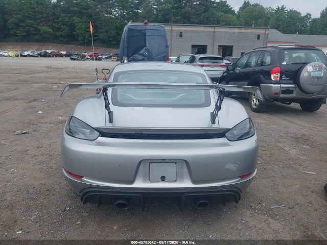 2022 Porsche 718 Cayman Gt4 მანქანა იყიდება აუქციონზე, vin: WP0AC2A89NS275230, აუქციონის ნომერი: 45785642