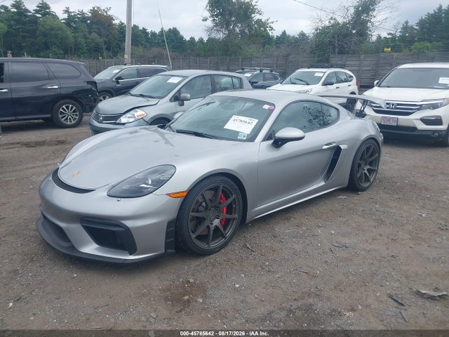 2022 Porsche 718 Cayman Gt4 მანქანა იყიდება აუქციონზე, vin: WP0AC2A89NS275230, აუქციონის ნომერი: 45785642