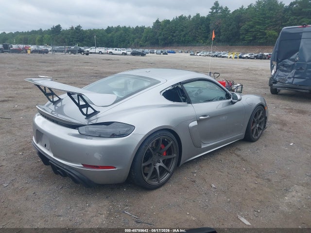 2022 Porsche 718 Cayman Gt4 მანქანა იყიდება აუქციონზე, vin: WP0AC2A89NS275230, აუქციონის ნომერი: 45785642