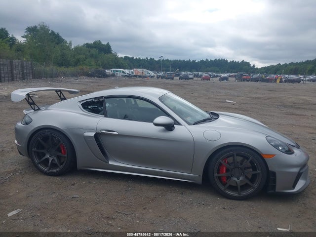 2022 Porsche 718 Cayman Gt4 მანქანა იყიდება აუქციონზე, vin: WP0AC2A89NS275230, აუქციონის ნომერი: 45785642