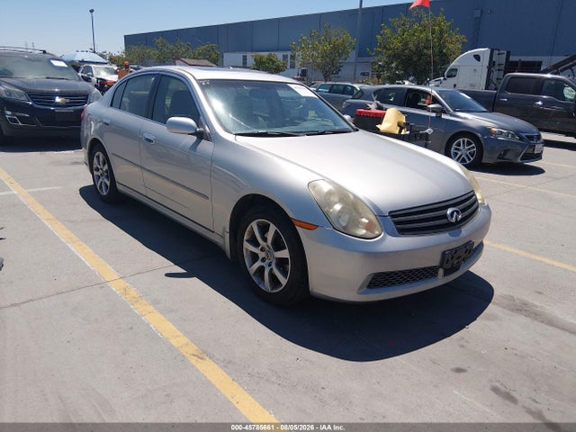 45785661 :رقم المزاد ، JNKCV51F55M308312 vin ، 2005 Infiniti G35x مزاد بيع