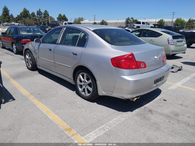 45785661 :رقم المزاد ، JNKCV51F55M308312 vin ، 2005 Infiniti G35x مزاد بيع