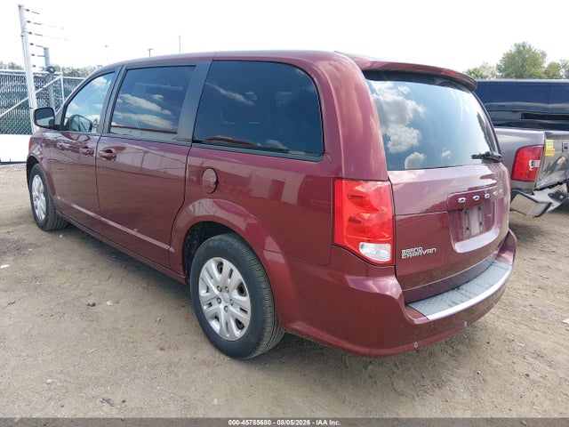 2018 Dodge Grand Caravan Se მანქანა იყიდება აუქციონზე, vin: 2C4RDGBG2JR254878, აუქციონის ნომერი: 45785680