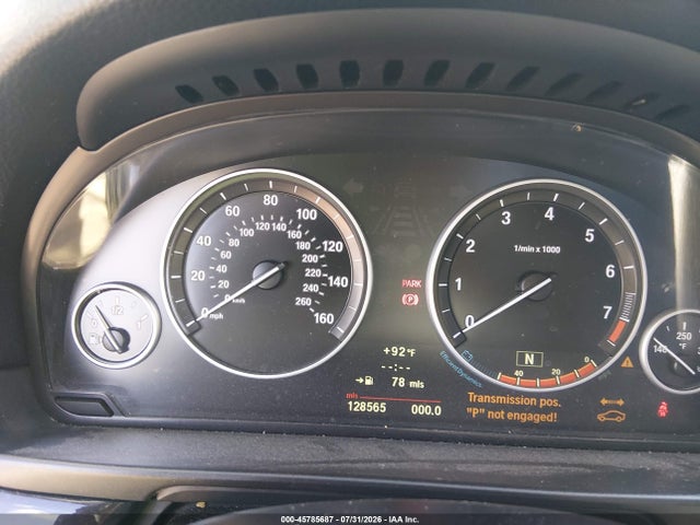 45785687 :رقم المزاد ، WBAXH5C55DD114910 vin ، 2013 Bmw 528i Xdrive مزاد بيع