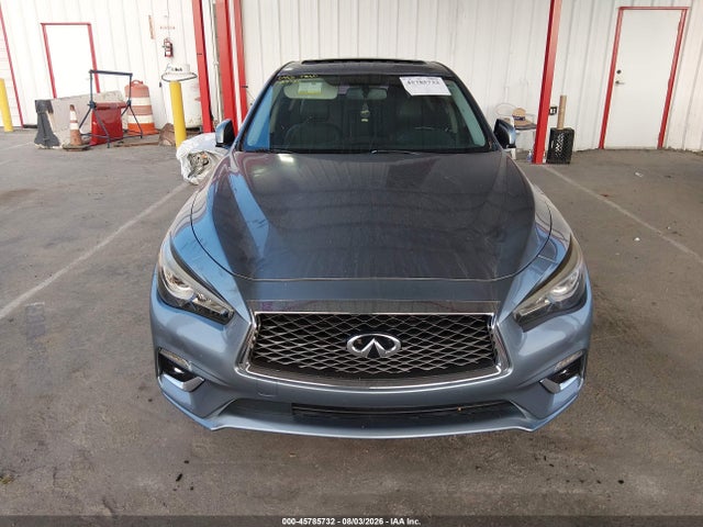 2019 Infiniti Q50 3.0t Luxe მანქანა იყიდება აუქციონზე, vin: JN1EV7AP7KM516978, აუქციონის ნომერი: 45785732