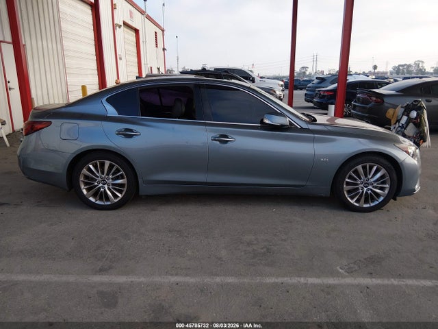 2019 Infiniti Q50 3.0t Luxe მანქანა იყიდება აუქციონზე, vin: JN1EV7AP7KM516978, აუქციონის ნომერი: 45785732