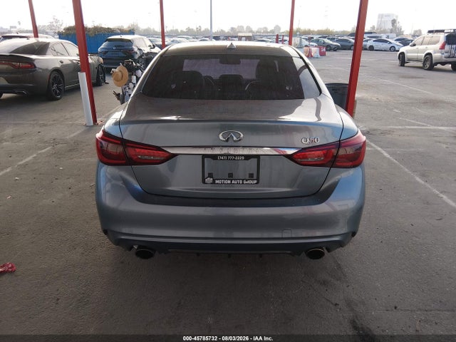 2019 Infiniti Q50 3.0t Luxe მანქანა იყიდება აუქციონზე, vin: JN1EV7AP7KM516978, აუქციონის ნომერი: 45785732