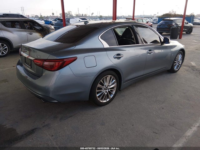 2019 Infiniti Q50 3.0t Luxe მანქანა იყიდება აუქციონზე, vin: JN1EV7AP7KM516978, აუქციონის ნომერი: 45785732