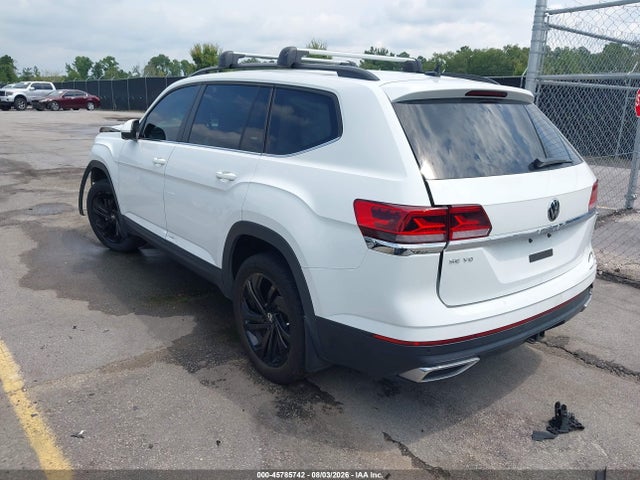 45785742 :رقم المزاد ، 1V2JR2CA7NC541917 vin ، 2022 Volkswagen Atlas 3.6l V6 Se W/technology مزاد بيع