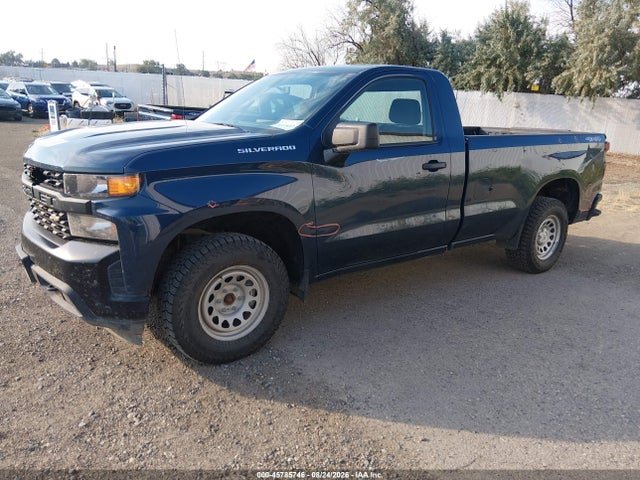 3GCNYAEH4MG343401 Chevrolet Silverado 1500 4wd Long Bed Wt