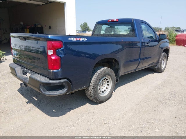3GCNYAEH4MG343401 Chevrolet Silverado 1500 4wd Long Bed Wt