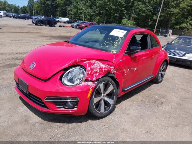 2014 Volkswagen Beetle 2.0t R-line მანქანა იყიდება აუქციონზე, vin: 3VWVT7ATXEM636831, აუქციონის ნომერი: 45785790