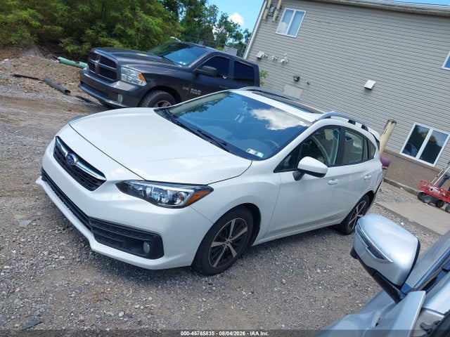 45785835 :رقم المزاد ، 4S3GTAD66N3706888 vin ، 2022 Subaru Impreza Premium 5-door مزاد بيع
