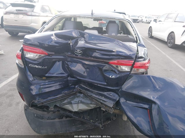 45785875 :رقم المزاد ، JTDEPRAE0LJ027777 vin ، 2020 Toyota Corolla Le مزاد بيع