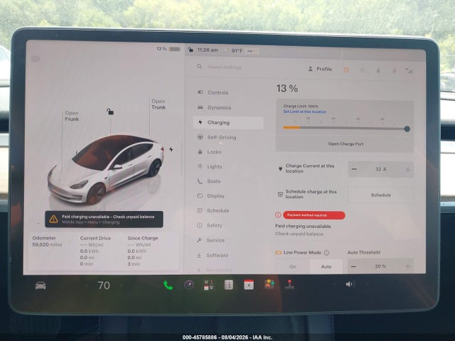 Продаж на аукціоні авто 2023 Tesla Model 3 Rear-wheel Drive, vin: 5YJ3E1EA8PF576694, номер лоту: 45785886