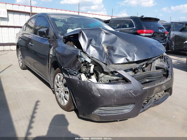 Продаж на аукціоні авто 2014 Nissan Sentra S, vin: 3N1AB7AP9EL634343, номер лоту: 45785895
