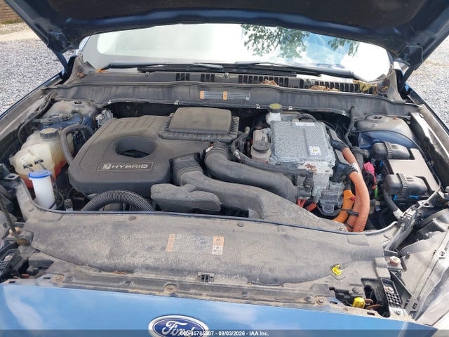 3FA6P0LU1JR261603 Ford Fusion Hybrid Se