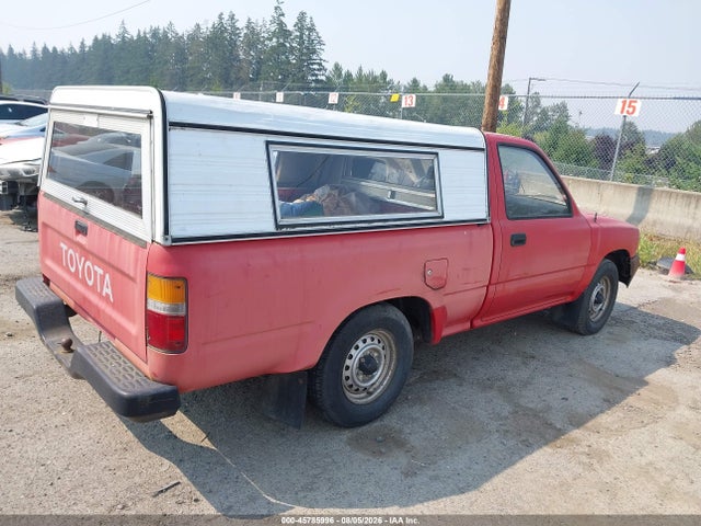 Aukcja sprzedaży 1990 Toyota Pickup 1/2 Ton Short Wheelbase, vin: JT4RN81R4L0047072, numer aukcji: 45785996