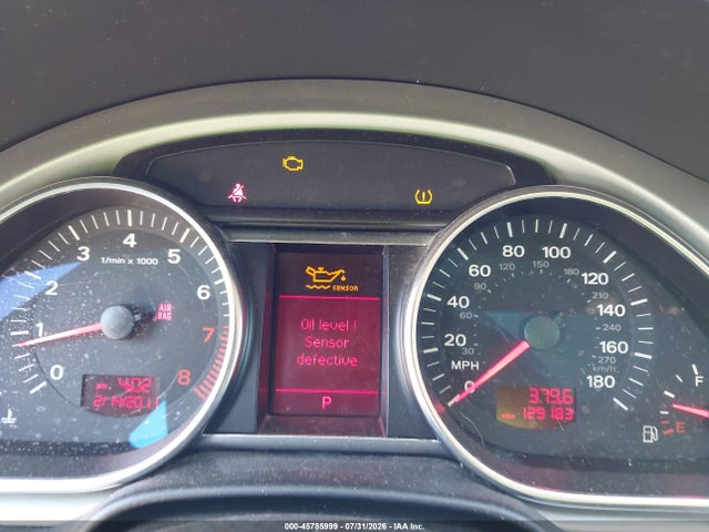 45785999 :رقم المزاد ، WA1AY74L49D029141 vin ، 2009 Audi Q7 3.6 5 Passenger مزاد بيع
