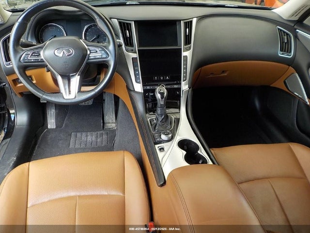 45786054 :رقم المزاد ، JN1EV7BR3PM541724 vin ، 2023 Infiniti Q50 Luxe Awd مزاد بيع