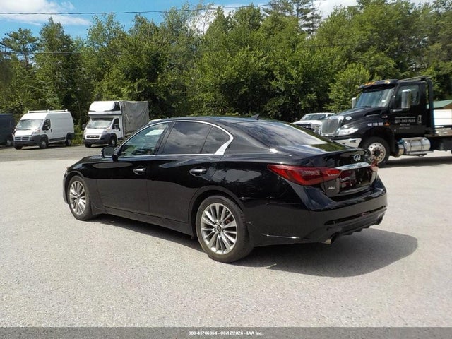 45786054 :رقم المزاد ، JN1EV7BR3PM541724 vin ، 2023 Infiniti Q50 Luxe Awd مزاد بيع