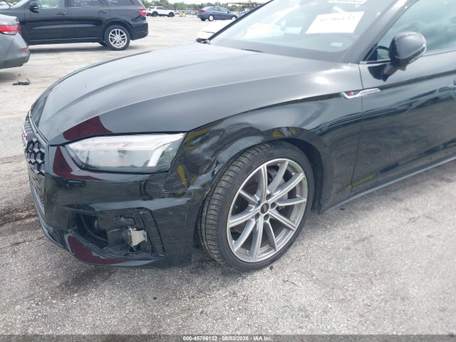 45786132 :رقم المزاد ، WAUDACF59SA010118 vin ، 2025 Audi A5 Sportback Premium 45 Tfsi S Line Quattro S Tronic مزاد بيع