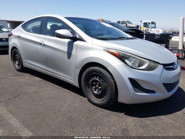 45786148 :رقم المزاد ، 5NPDH4AE8GH687639 vin ، 2016 Hyundai Elantra Se مزاد بيع