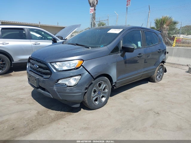 2021 Ford Ecosport S მანქანა იყიდება აუქციონზე, vin: MAJ3S2FE5MC400863, აუქციონის ნომერი: 45786188