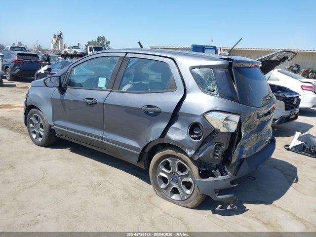 2021 Ford Ecosport S მანქანა იყიდება აუქციონზე, vin: MAJ3S2FE5MC400863, აუქციონის ნომერი: 45786188