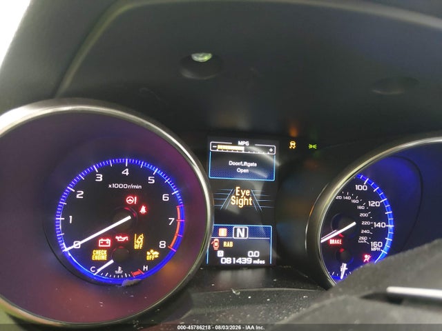2019 Subaru Outback 3.6r Touring მანქანა იყიდება აუქციონზე, vin: 4S4BSETC3K3287529, აუქციონის ნომერი: 45786218