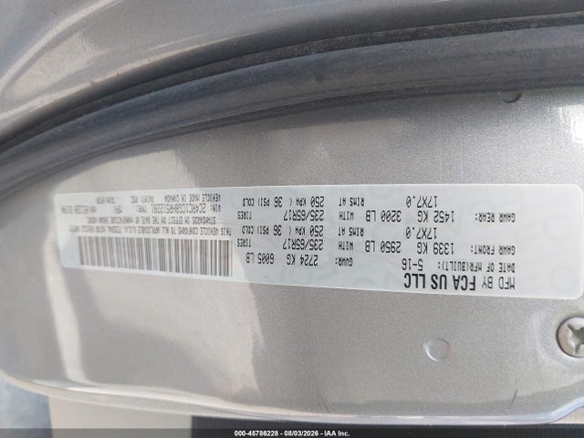 Aukcja sprzedaży 2017 Chrysler Pacifica Lx, vin: 2C4RC1CG8HR512281, numer aukcji: 45786228