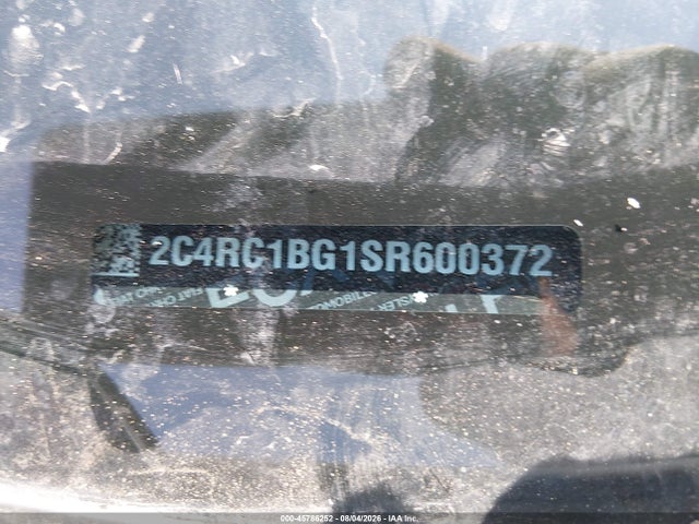 Aukcja sprzedaży 2025 Chrysler Pacifica Select, vin: 2C4RC1BG1SR600372, numer aukcji: 45786252