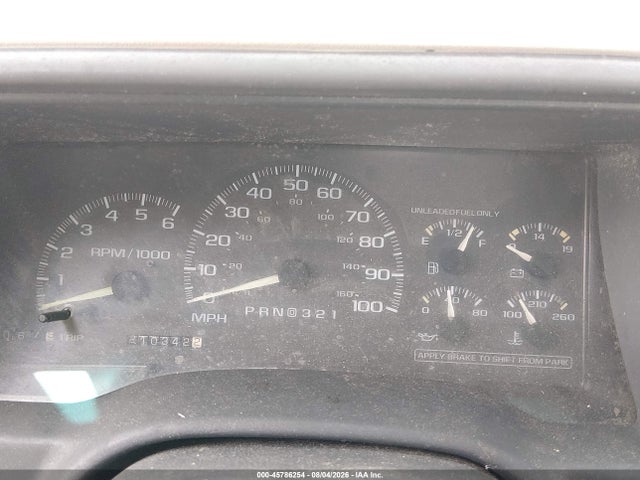 Продаж на аукціоні авто 1997 Chevrolet C1500 Fleetside, vin: 2GBEC19R0V1140053, номер лоту: 45786254