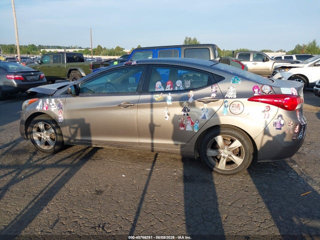 Продаж на аукціоні авто 2012 Hyundai Elantra Gls, vin: 5NPDH4AE2CH086740, номер лоту: 45786281