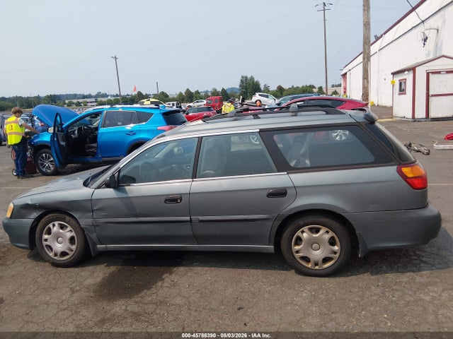 2001 Subaru Legacy L მანქანა იყიდება აუქციონზე, vin: 4S3BH635517305272, აუქციონის ნომერი: 45786390