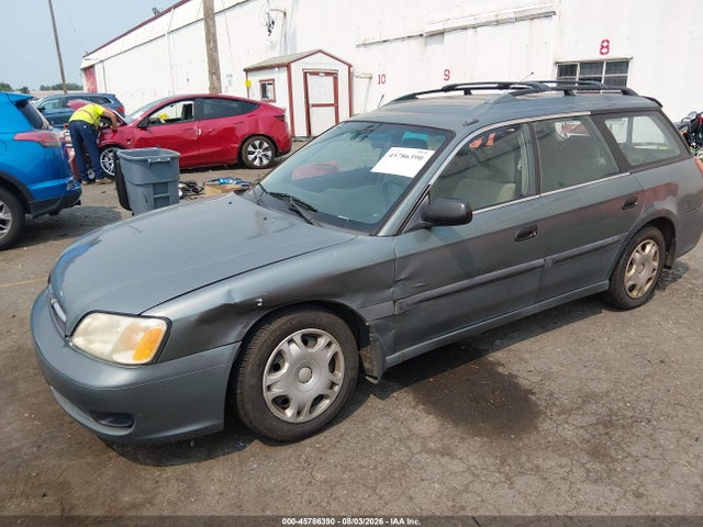 2001 Subaru Legacy L მანქანა იყიდება აუქციონზე, vin: 4S3BH635517305272, აუქციონის ნომერი: 45786390